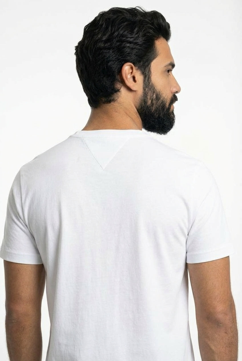 Camiseta TH Circle Style NYC - Branca