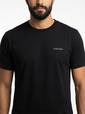 Camiseta DSL Minimal Streetwear Logo - Preta