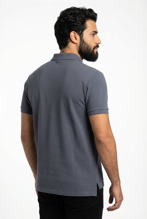 Camisa Gola Polo RL - Chumbo Small Pony Colorido