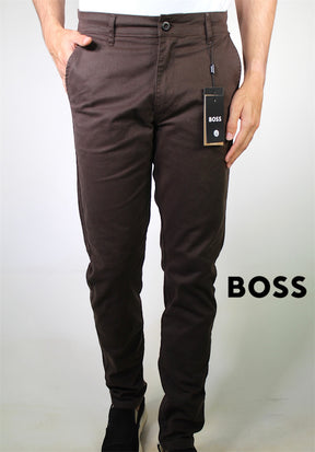 Calça Sarja Boss - Marrom