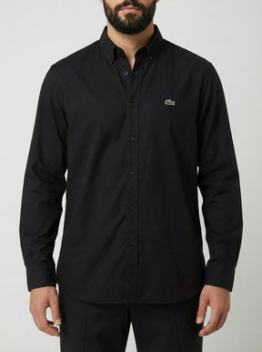 Camisa Social LCT Signature Manga Longa - Preta