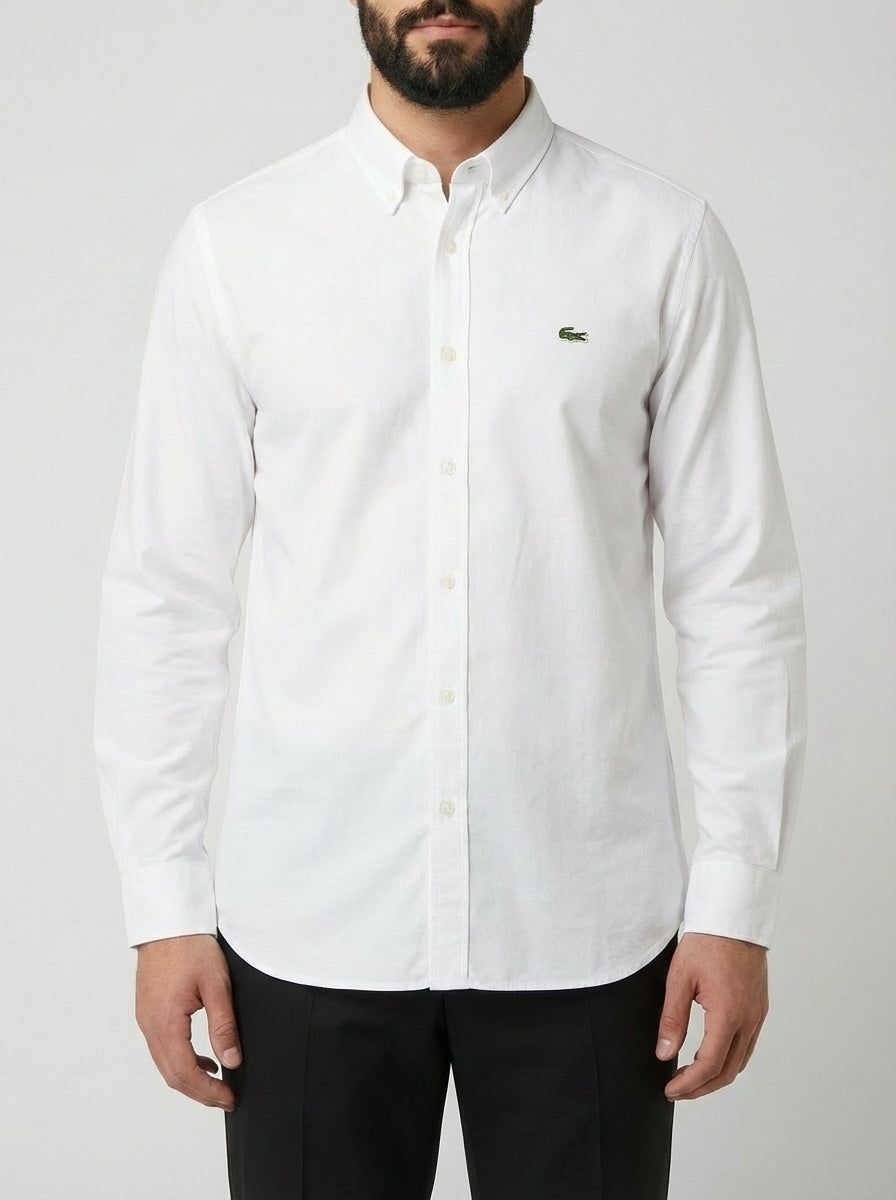 Camisa Social LCT Signature Manga Longa - Branca