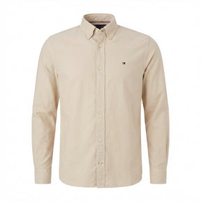 Camisa Social Lisa Manga Longa TH Classic  - Areia