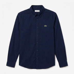 Camisa Social LCT Signature Manga Longa - Azul Marinho