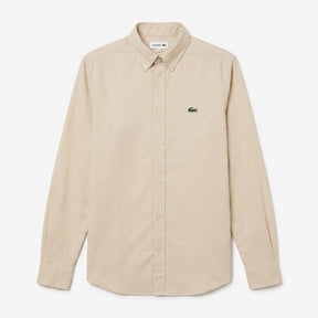 Camisa Social LCT Signature Manga Longa - Areia