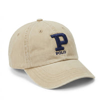 Boné Polo RL P Letter - Creme
