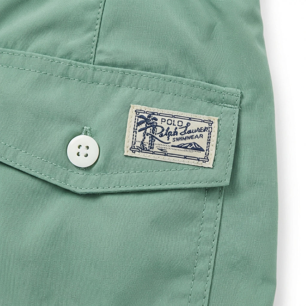 Short Beach Praia RL Hidden Wave - Verde Menta