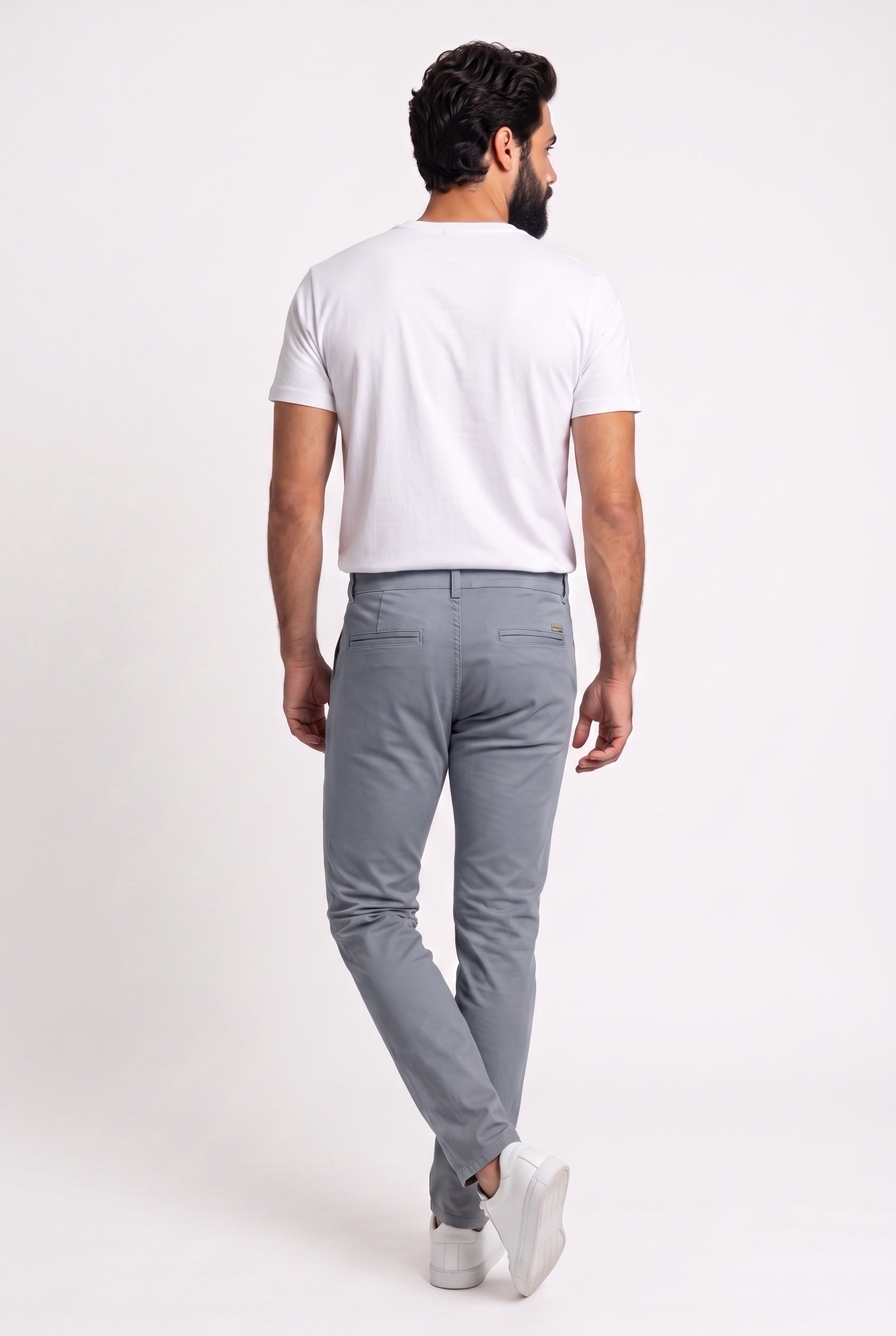 Calça Sarja Nobre Men - Cinza