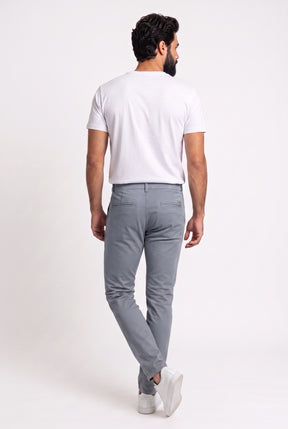 Calça Sarja Nobre Men - Cinza