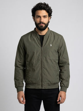 Jaqueta Bomber RL Portside Field - Verde Militar