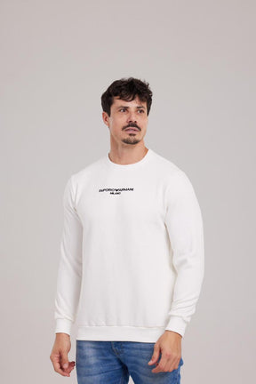 Moletom EA Milano - Off White