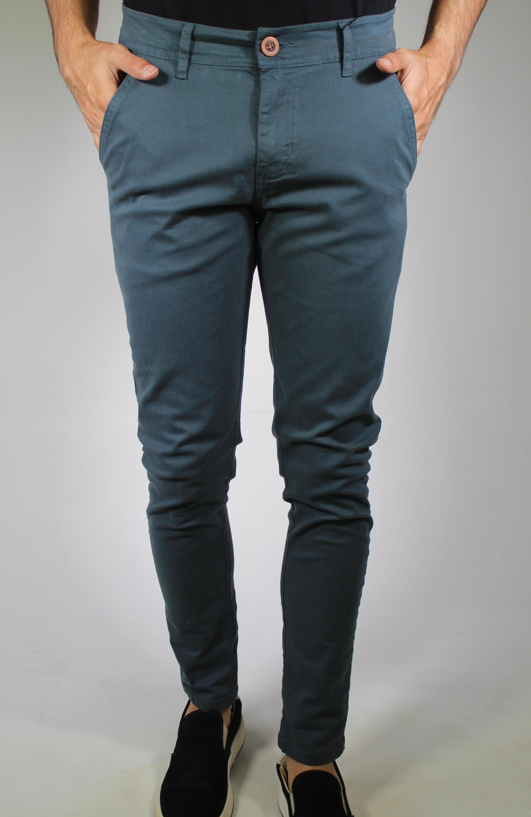 Calça Sarja RL - Verde Petróleo