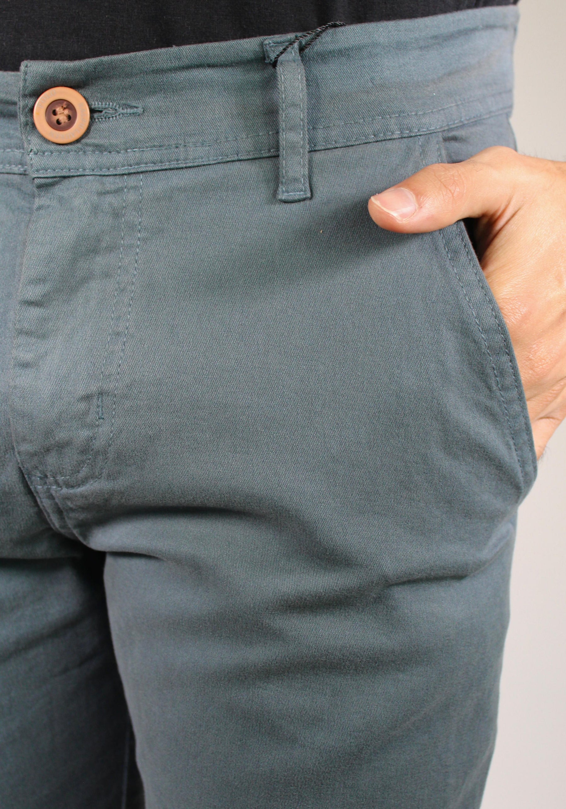 Calça Sarja RL - Verde Petróleo