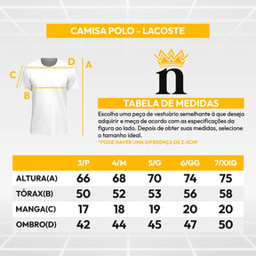 Combo 03 Camisas Gola Polo LCT