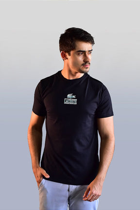 Camiseta LCT White Shading Croc - Preta