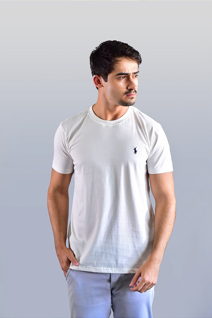 Camiseta Masculina RL – Off White