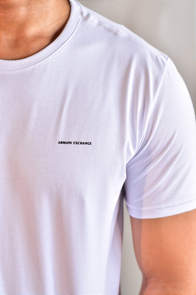 Camiseta  A|X  Line - Branca