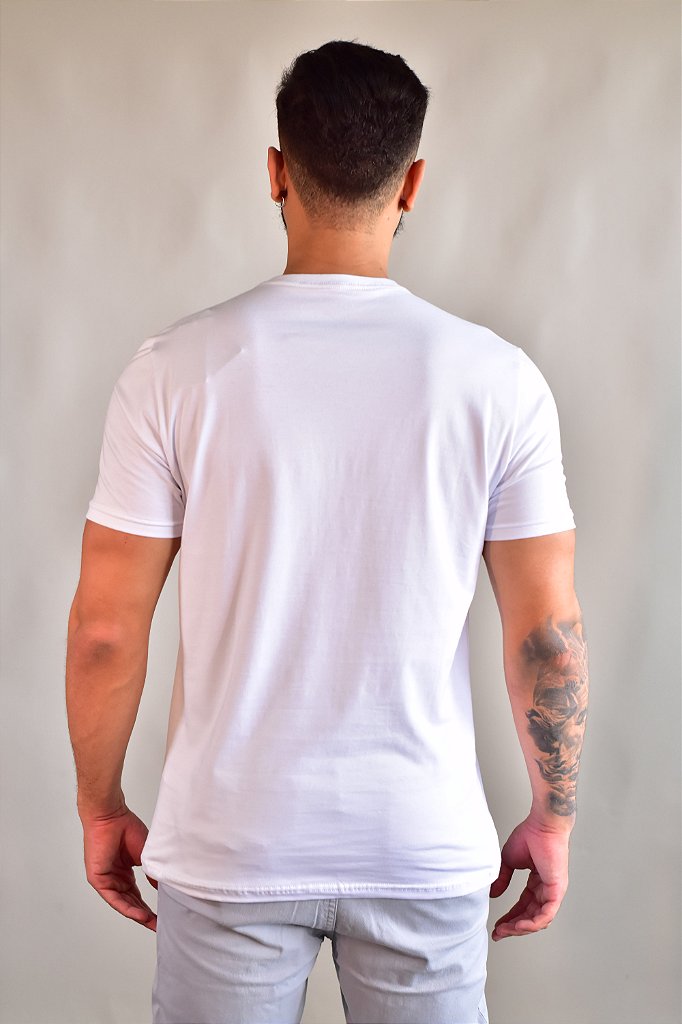Camiseta  A|X  Line - Branca
