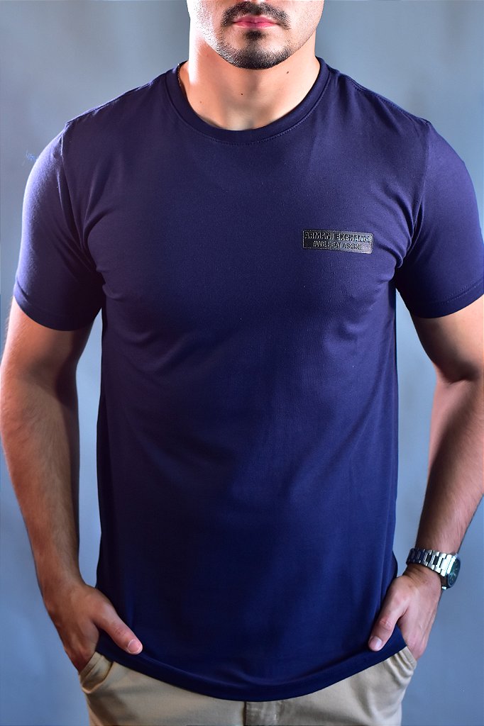 Camiseta AX BEAT - Azul Marinho