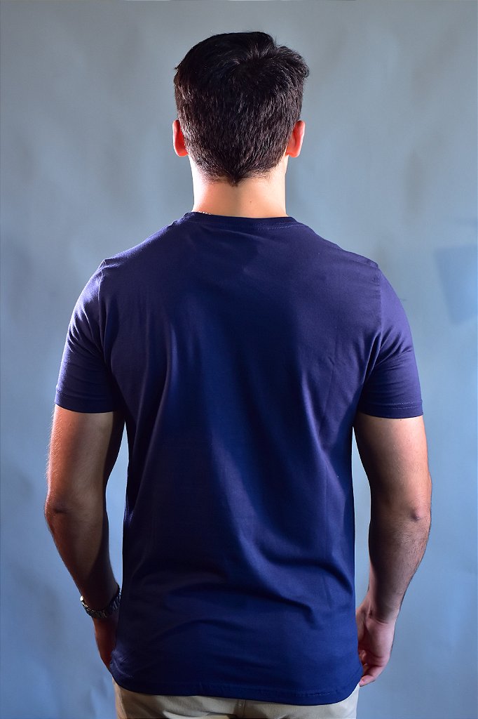 Camiseta AX BEAT - Azul Marinho