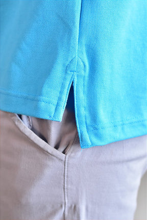 Camisa Gola Polo TH Masculina Coupe Sur Ivy - Azul Bebê