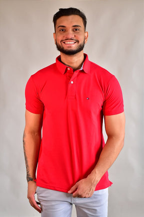 Camisa Gola Polo TH Masculina Coupe Sur Ivy - Vermelha
