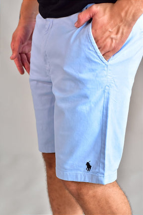 Bermuda Masculina Sarja RL - Azul Bebê