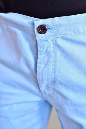 Bermuda Masculina Sarja RL - Azul Bebê