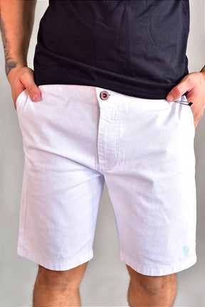 Bermuda Masculina Sarja RL - Branca