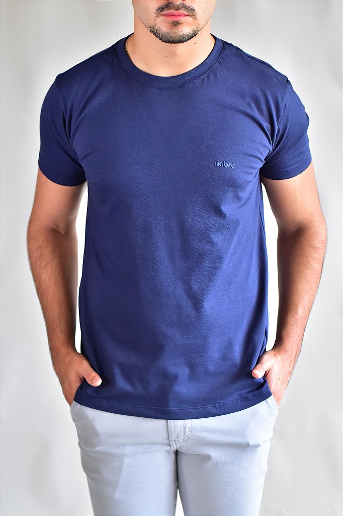 Camiseta Masculina Nobre Men - Azul Marinho