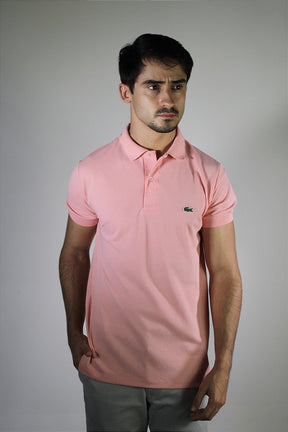 Camisa Gola Polo Masculina LCT – Rosa