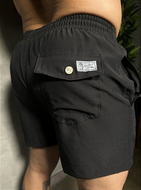 Short Beach Praia Ralph Lauren - Preto