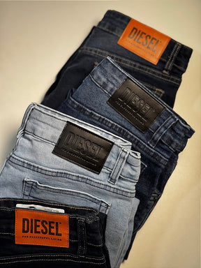 Calça Jeans Diesel - Jeans Escuro Spot Light