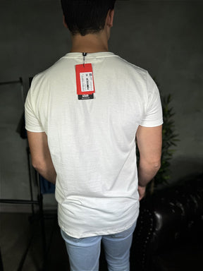 Camiseta BOSS Basic - Off White