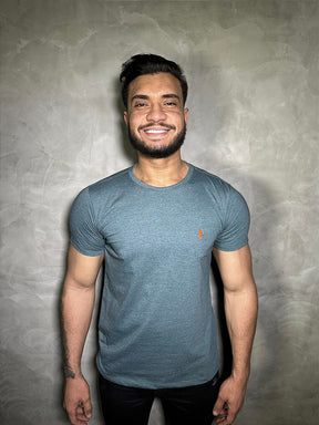 Camiseta Masculina Ralph Lauren – Verde Mescla