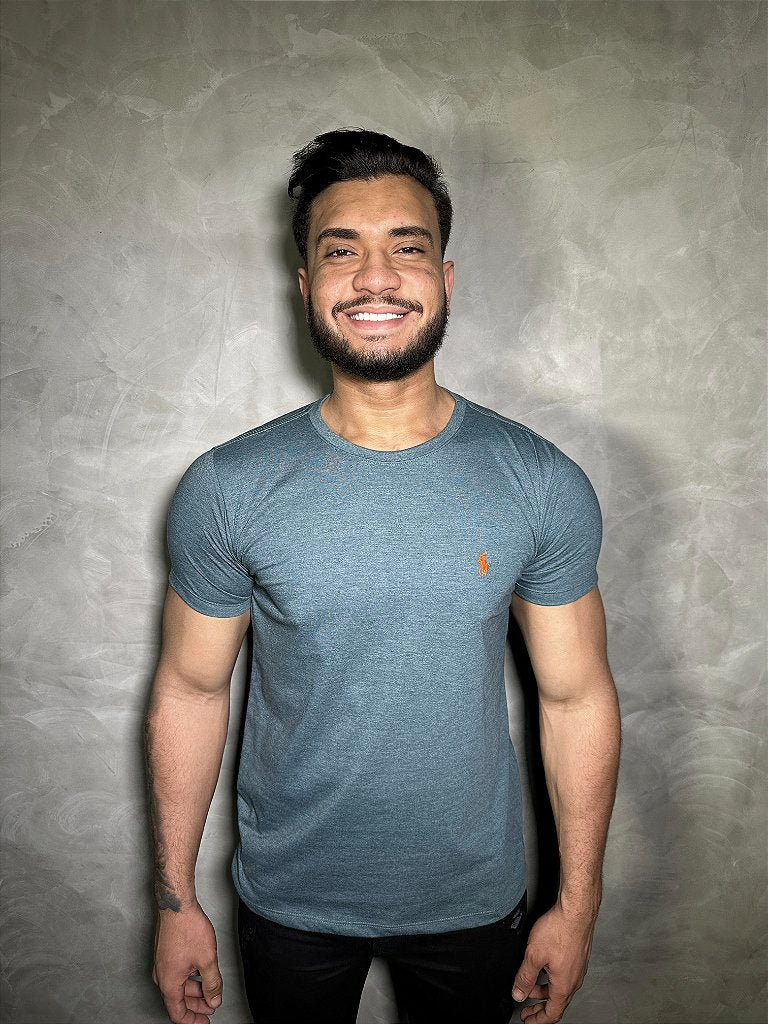 Camiseta Masculina Ralph Lauren – Verde Mescla