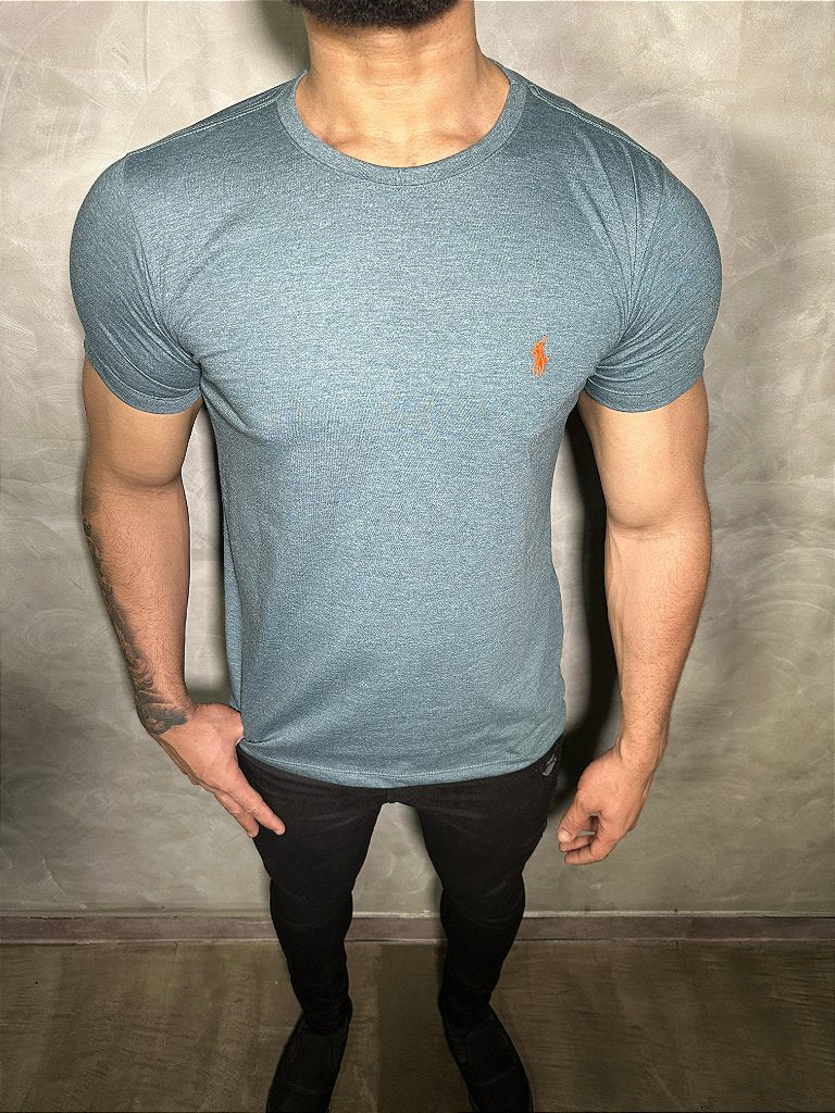 Camiseta Masculina Ralph Lauren – Verde Mescla