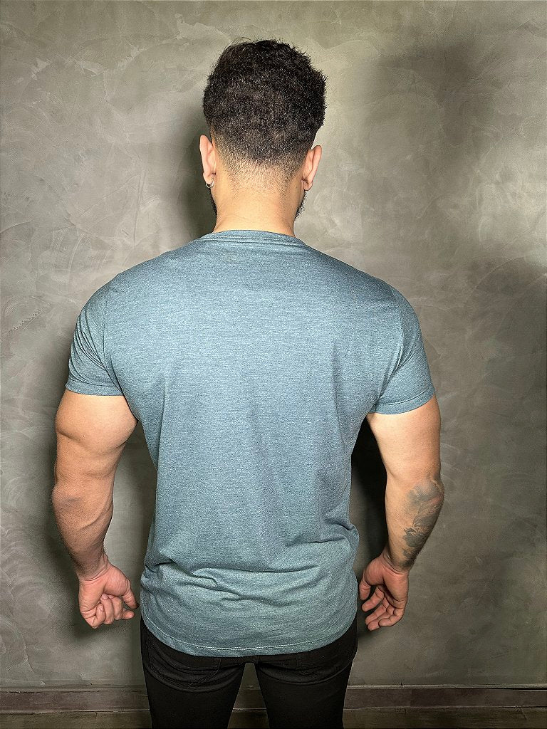 Camiseta Masculina Ralph Lauren – Verde Mescla