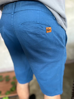Bermuda Masculina Regular Fit LCT - Azul Petróleo