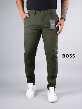 Calça Sarja Boss - Verde Musgo