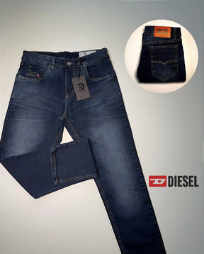 Calça Jeans Diesel - Jeans Escuro Spot Light