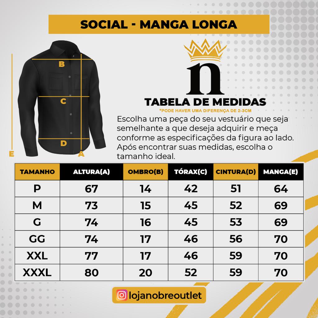 Camisa Social Microxadrez RL Manga Longa - Marrom com Preto Small Pony Amarelo