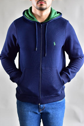 Moletom Masculino RL  Hood - Azul Marinho
