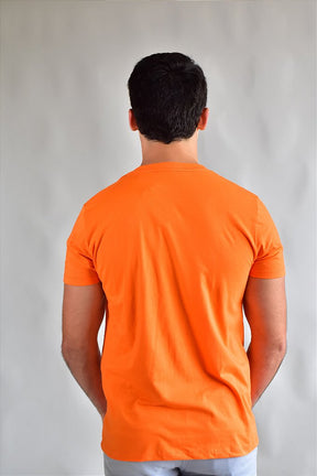 Camiseta Masculina A|X Basic - Laranja