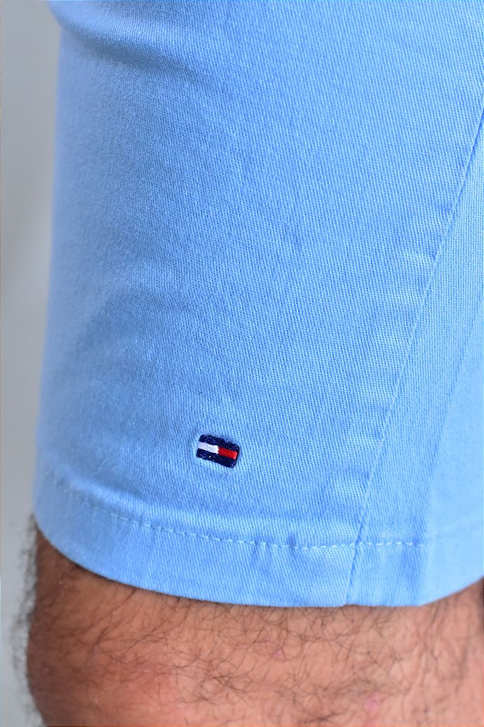 Bermuda Masculina Sarja TH - Azul Bebê