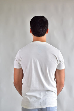 Camiseta Masculina A|X Basic - Off White