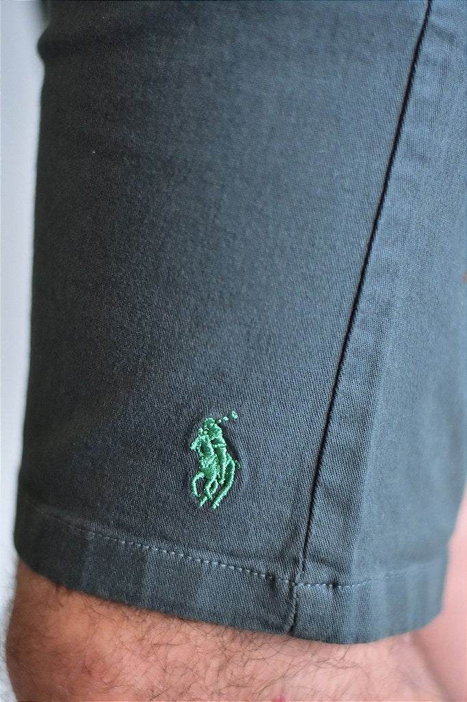 Bermuda Masculina Sarja RL - Verde Musgo