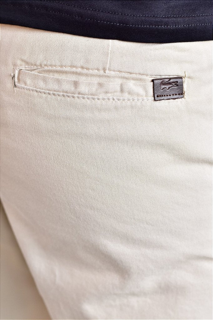Bermuda Masculina Regular Fit LCT - Creme