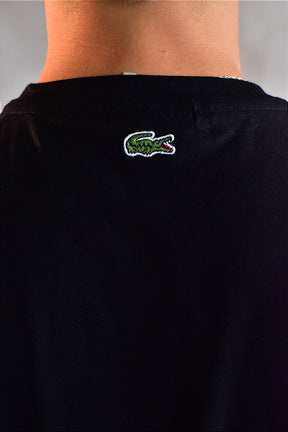 Camiseta LCT White Shading Croc - Preta