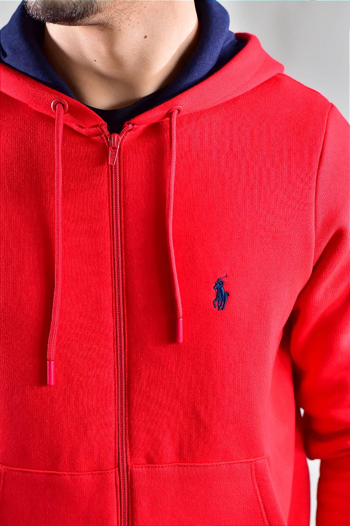 Moletom Masculino RL Hood - Vermelho